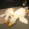 Plush Dolls 50 190cm Huge Cute Goose Toys Big Duck Doll Soft Stuffed Animal Sleeping Pillow Cushion Christmas Gifts for Kids and Girls 230503