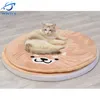 Pennor hundsängar husdjur mattor fyra säsonger shiba inu kennel japansk katt och hund matta plysch matta soffa katt säng runda bo husdjur leveranser produkter