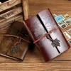Notepads A5 A6 A7 Travelers Vintage Notebook PU Leather Blank Kraft Diary Note Book Journal Sketchbook Stationery School Office Supplies 230503