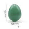 Stone Mini 20Mm Egg Shaped Natural Healing Crystal Mascot Mas Accessory Minerale Gemstone Reiki Home Decoration Wholesale Drop Deliv Dhmcl