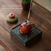 Teaware-bandeja de piedra para té, tablero de tetera, almacenamiento de agua Natural de alta calidad, accesorios de mesa antiguos chinos, decoración del hogar