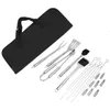 BBQ Outdoor Roestvrij staal Barbecue Grill Tools Uitrusting Kit Keukenaccessoires 21 st.
