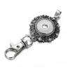 Key Rings Noosa Snap Button Jewelry Keychains Beautif Crystal 18Mm Lanyard Ring Holder For Women Female Drop Delivery Dhcjf