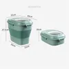 Feeding Dog Food Container Box Dry Pet Cat Treat Storage Feeder Bag Moisture Proof Seal Airtight With Measuring Cup Puppy Kitten Product