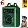 Kovanlar Pet Köpek Ultrasonik Kabuk Kontrol Cihazı Anti Barking Stop Chargable LED Kovucu Dış Mekan Dış Döküm Bark Eğitim Cihazı K6