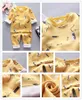 Pyjamas Babykleding Warme kleding Pyjama's Pakken Pakken jongens en meisjes herfst en winter plus fluweel dikke cartoon thuisdienst tweedelig pak 230503