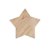 Lâmpada de parede Creative Wood Art Led Light Star luz