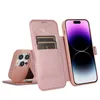 Estuche para teléfono Slim Magnetic Folio Vogue para iPhone 14 13 12 11 Pro Max XR XS Samsung Galaxy S20 Ultra S21 Plus Note20 A32 5G Ranuras para tarjetas duales Cartera de cuero Soporte Shell