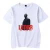 Camisetas masculinas Filme Luther The Fallen Sun T-Shirt Crewneck Manga curta Camiseta Menina Menir Harajuku Streetwear 2023 Moda Roupas