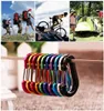 5 PCSCARABINERS 6PCS KARABINER KEYCHAIN ​​KEY KINDER VISSING KARABINERS Small Carabiner voor tas Snap Hook Outdoor Camping Multi Tool Key Chain P230420