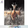 Numero colorazioni fai -da -te immagini per numeri con colori Sika Deer40x0 Picture Drawing Painting by Numbers incorniciata Home