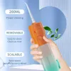 Autre hygiène bucco-dentaire Portable Oral Irrigator Mini Dental Irrigator Dents Water Flosser Ultrasonic Tooth Cleaner Waterpulse avec 3 Modes Étanche 230503