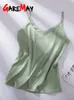 Camisoles Tanks Spaghetti Strap Top Women Halter V Pesco