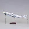 Aircraft Modle 1 200 Scale Ukraine An225 Transport Airplane Diecast Resin Model Airbus Decoration Aircraft Gift Collection Display Toys For Boy 230503