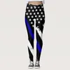 Active Pants Ladies' Fourth Of July Leggings sportivi stampati Yoga Premaman per donne Petite