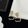 Designer Letter C Earring Fashion Ccity Stud Earing for Lady Women Party Sieraden Gold Earrings Wedding Engagement Woman Gift 5AW