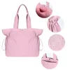 trousses de toilette en nylon lulu sacs de week-end au citron Sacs à main de luxe pour femmes Side Cinch Pochette à bandoulière sac fourre-tout pour hommes bagages de voyage pour hommes Sacs fourre-tout décontractés grands sacs