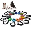 Addestramento del cane Obedience Clicker Pet Cat Plastic s Click Trainer Aid Tools Cinturino da polso regolabile Sound Key Chain Supplies 230503