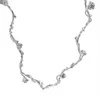 Choker Briar RoseZircon Necklace Memale Clavicle Chain All-Match Trending Jewelry Accesorios水波