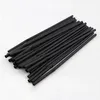 100 Pcs/lot coloré noir pailles à boire Bar fête mariage cuisine boisson paille