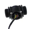 Water Flow Sensor Fuel Flow Meter Water Meter Sensor Flowmeter Water Sensor Counter Indicator FS400A G1 DN25 1-60l/min