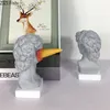 Decorative Objects Figurines Mythology Figure Ice Cream David Statue Myth Character Resin Ornaments Desk Figure Sculpture Nordic Home Decor Modern 230503