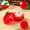 Cadeau -wrap kerstdozen snoep appels doos feest gevulde ornamenten dobberen plastic vulbare decor containers gunsten siervormige vorm