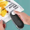 Organization Mini Portable Bag Heat Sealer USB Rechargeable Handheld Heating Food Storage Plastic Sealing Machine Clip with Magnet