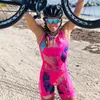 Set da corsa 2023 VVsports Ladies Cycling Estate a maniche corte Costume intero Triathlon Sportswear MTB professionale Costume da bagno Jersey