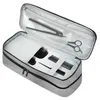 Opbergzakken Haardrogerzak dubbele laag haardroger Organisator Case Travel Accessories Tote voor clips haarspelden