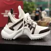 С коробкой женщин повседневная ретро-обувь модные платформы Archlight Contiekers Classic Star Leather Bridge Space Shoe Top Designer Runners Trainers 35-42