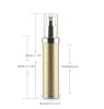 30 ml airless fles /gouden vacuümpomplotionfles gebruikt voor reisnavulbare flessencontainer cosmetische flessen