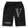 Vlone Man Designer Short Summer Mym Shorts for Men Mens Shorts 9 inch تمارين كرة السلة شورت الرجال مع الجيوب القطن القصيرة غير الرسمية الخصر