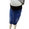 衣料品感情ママ良いストレッチ折りたたみ式ウエストバンド妊娠ジーンズ女性マタニティデニムスカートハイウエストスカートプラスサイズsから4xl