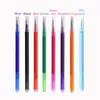 Ballpoint Pennen 50 PCSSet 07 mm Wissenbare vulling Rod Magic Gel Blauw Black Ink 8 Color Office Stationery Writing Supplies 230503