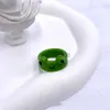 Bant Yüzük Yaz Yüzüğü Kadınlar Moda Kız Yeşil Kurbağa Akrilik Reçine Vintage Şeffaf Estetik Leydi'nin Parmak Takı Hediyeleri Y23