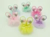 Akcesoria do włosów butik 30pcs moda urocze pomy pompowe do włosów kawaii solidne koronkowe klipsy zwierzęce.