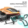 Electric RC Aircraft 4K WiFi FPV Helicopter Altitude Håll fast höjd Real Time Transmission Quadcopter med HD -kamera som svävar Aricraft RC Toy 230503