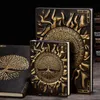 Notepads 3D Vintage Embossed Mechanical A5 Notebook Paper Notepad Pocketbook Diary Journal Office School Drawing Gift 230503