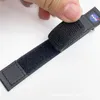 20mm Watchband för Moon Series mjuk och bekväm kardborrklocka Watch Strap NASA Speedmaster läder armband