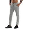 Pantalons pour hommes Sports pour hommes Crayon maigre Pantalon à carreaux décontracté Taille élastique Cordon Jogger Vêtements pour hommes Printemps