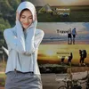 Banana Sun Protection Jackets Clothing Ice Silk Thin Coat Womens Short Hood