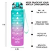 Tumblers 32oz Portable Water Bottle Motivational Sports Water Bottle With Time Marker Leak-Proof Cup for Outdoor Sport Fitness BPA Free 230503