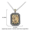 Pendentif Colliers Creative Pharaon Égyptien Viking Collier Rétro Nordique Hommes Amulette En Acier Inoxydable Fête Bijoux Adolescent Cadeau Sac