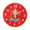 Zegary ścienne moda 12 -calowa clock cichy ruch duży cyfrowy wyświetlacz bez tycze