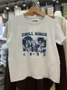 Camisoles Tanks Vintage Dinosaur Print T Shirt Women Casual Harajuku Round Neck Cotton Short Sleeve T shirts Ladies Y2k Streetwear Cute Tees 230503