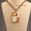 Hänge halsband halsband ger rikedom och lycka till kinesisk geomancy ambergris smycken halloween