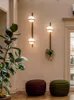 Lampade da parete LED Modern Art Deco Lights Lampada per piante Decorazione creativa Luce nordica per la casa Soggiorno Camera da letto Coperta