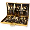 Geschirr-Sets HEYI 1012 Messer, Gabel, Löffel, Strohhalm, Edelstahlgeschirr, 42-teilig, Holzkisten-Set, Produkte, Gabeln und Löffel, Set YSH 230503