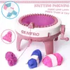 Knitting 40 needles handmade wool knitting machine cylinder wool loom handknitted scarf sweater hat socks adult children lazy artifact